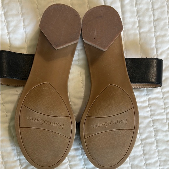 Franco Sarto Black Women's Sandals - Picture 7 of 9